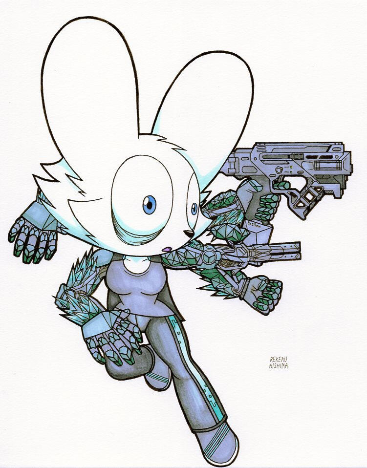 Cyberpunk Bunny