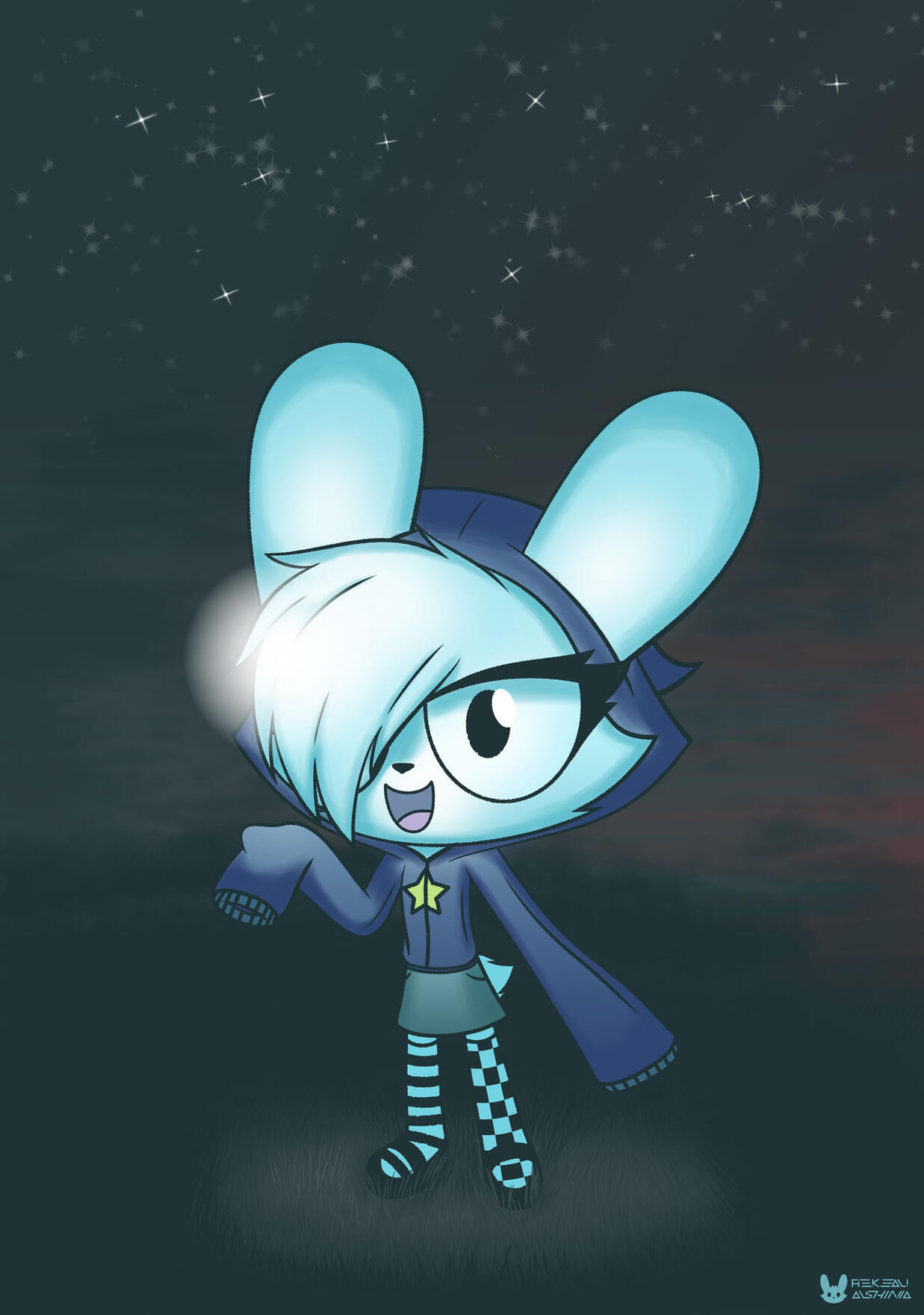 Fanart of Annie the Bunny by Rafielo