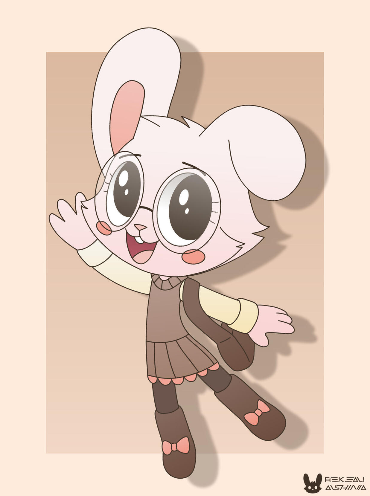 Fanart of Parsnip Bunner from indie games Parsnip & The Testimony of Trixie Glimmer Smith